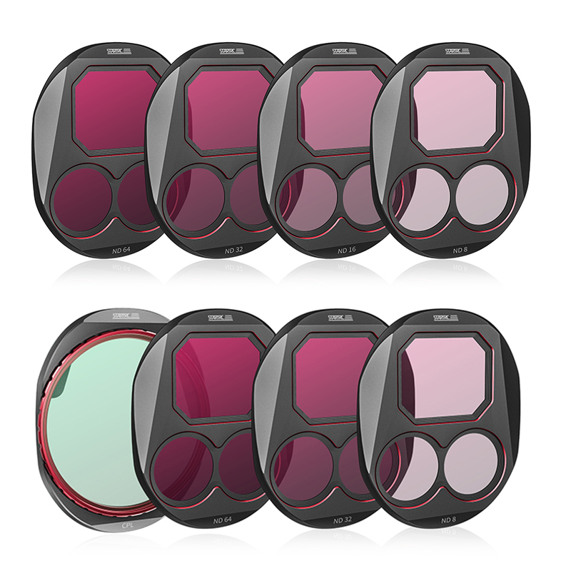 Drone Kit Waterproof - 4 ชิ้น ชุดฟิลเตอร์ ND สำหรับกล้องโดรน ND8