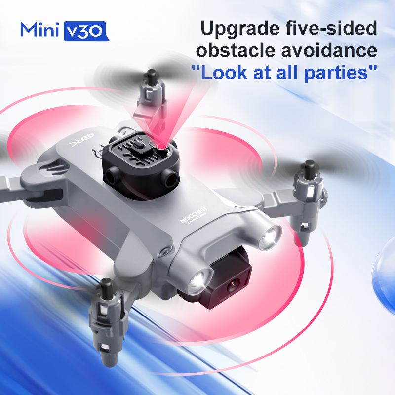 Mini V30 WiFi FPV Drone 4K HD  - Drone Kit Tricopter บทวิจารณ์และราคา