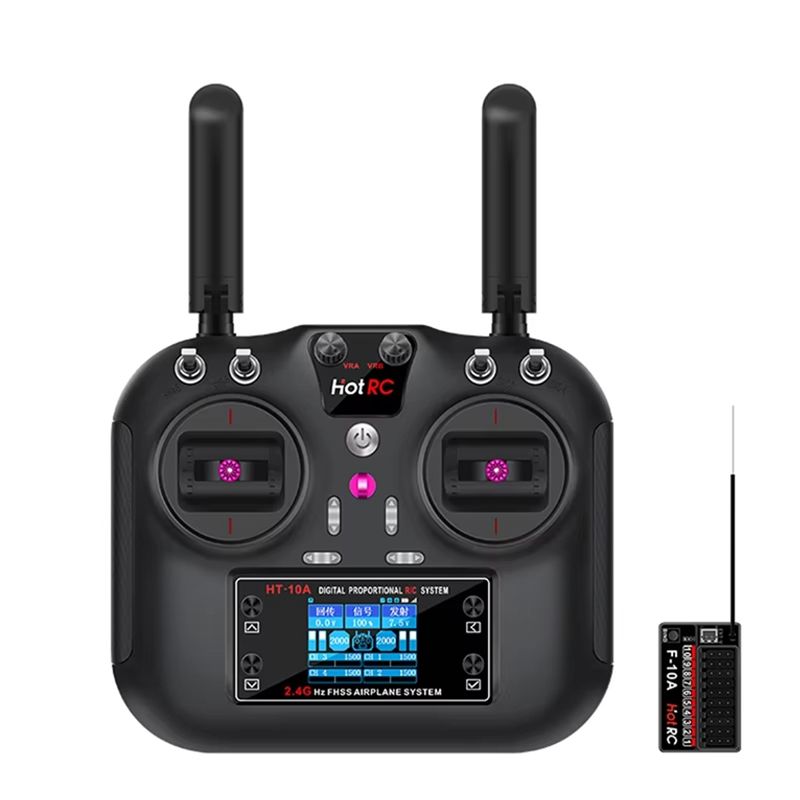 ชุดรีโมทคอนโทรล HOTRC HT-10A 2 - Drone Kit Beginner บทวิจารณ์และราคา