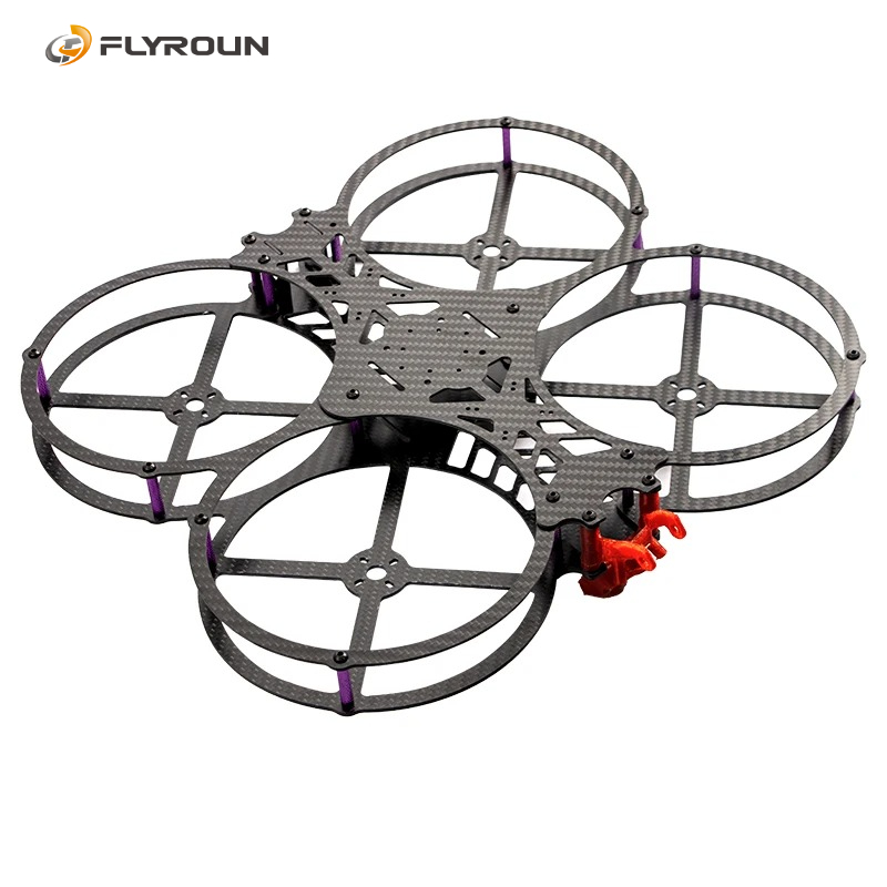 Flyroun 5 นิ้วคาร์บอนไฟเบอร์ F - Drone Kit Octocopter บทวิจารณ์และราคา