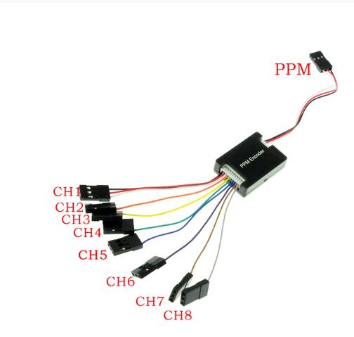 PWM ถึง PPM Encoder Switcher ส - Drone Kit Hexacopter บทวิจารณ์และราคา