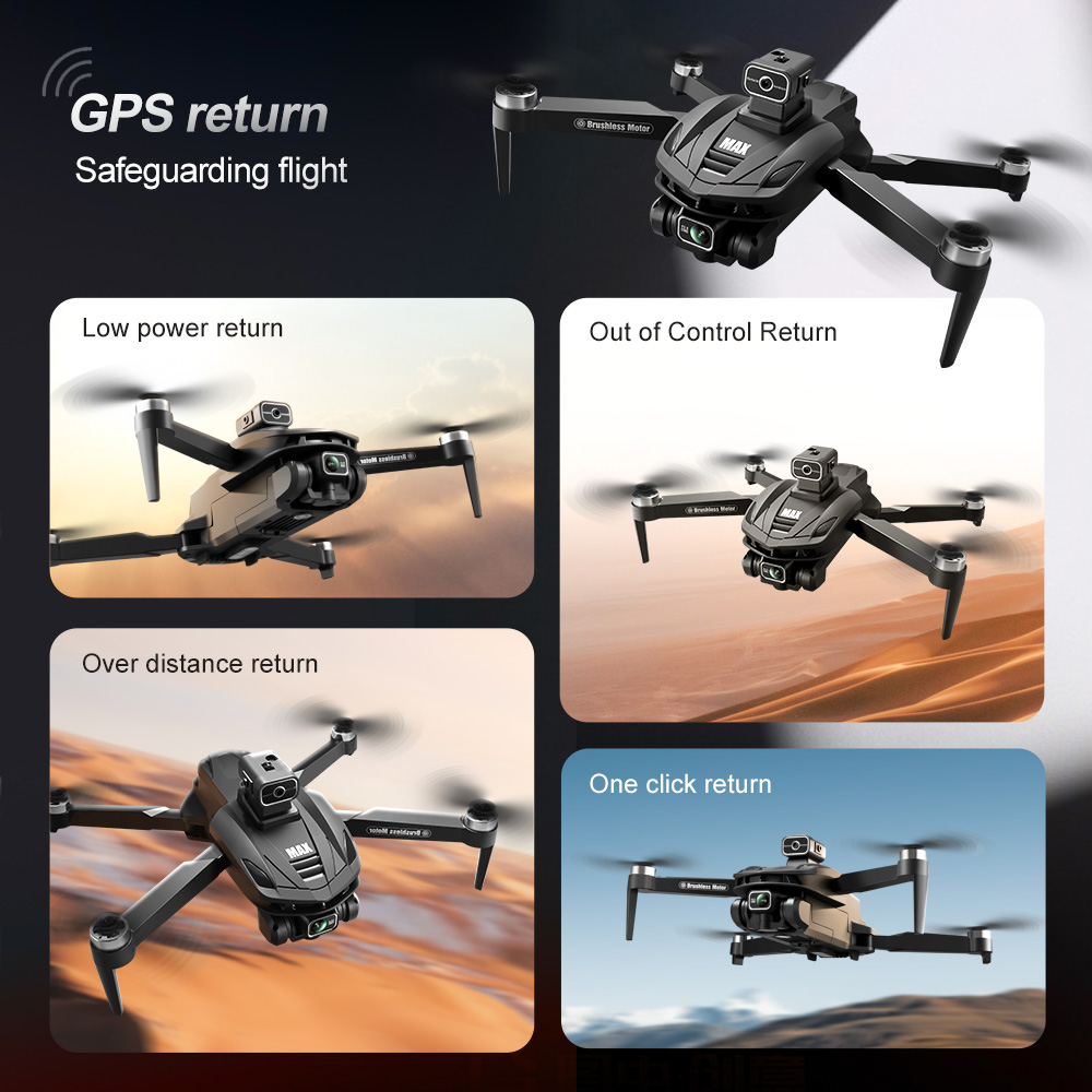 V168 PRO Max GPS Drone 8K Prof - Drone Kit Professional บทวิจารณ์และราคา