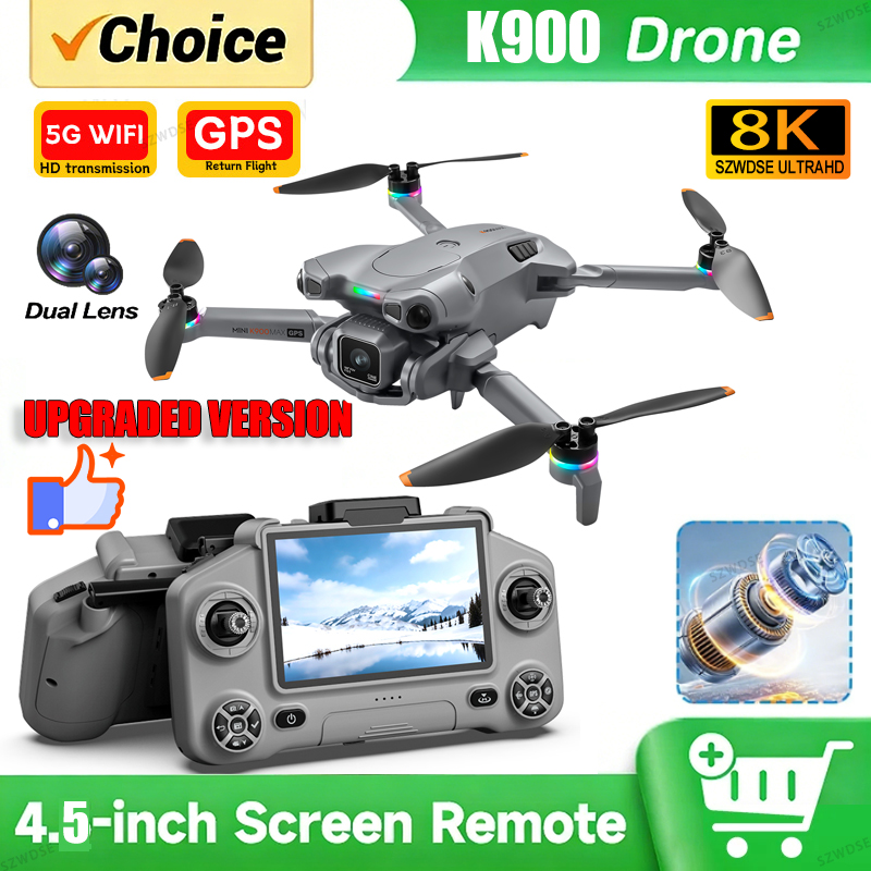 โดรน K900 MAX GPS รุ่นใหม่ พร้ - Drone Kit With Camera บทวิจารณ์และราคา