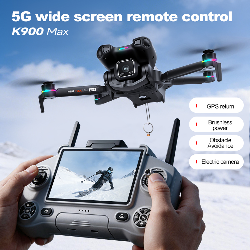 โดรน K900 MAX GPS รุ่นใหม่ พร้ - Drone Kit With Camera บทวิจารณ์และราคา