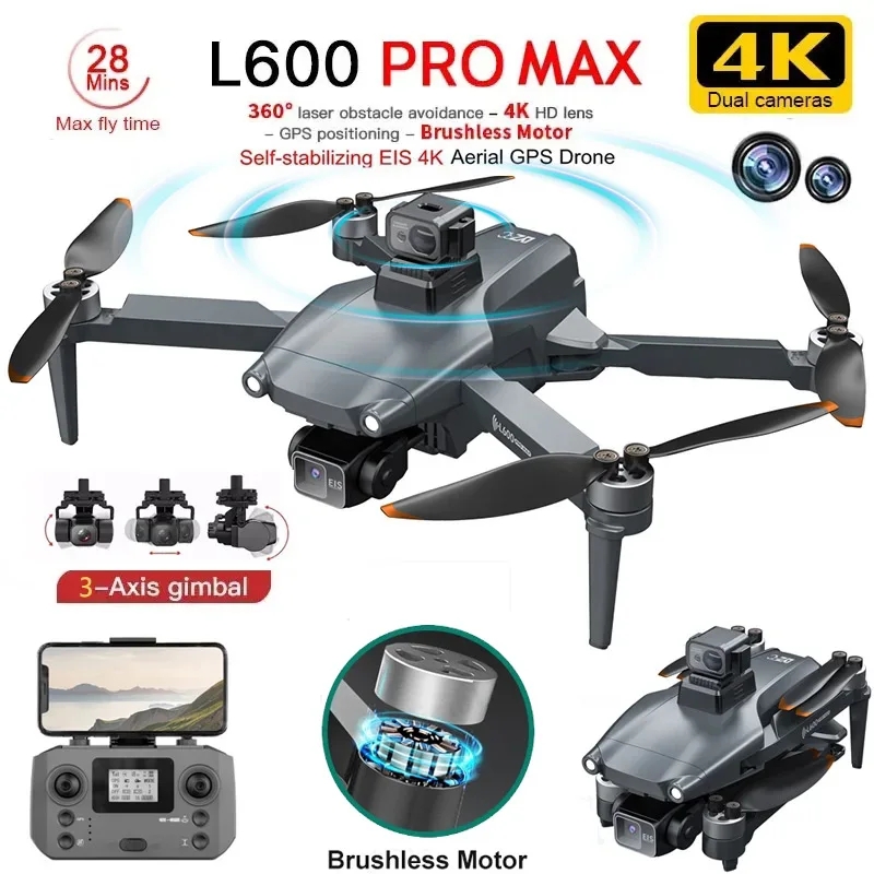 L600 PRO MAX GPS Drone Profess - Drone Kit Professional บทวิจารณ์และราคา