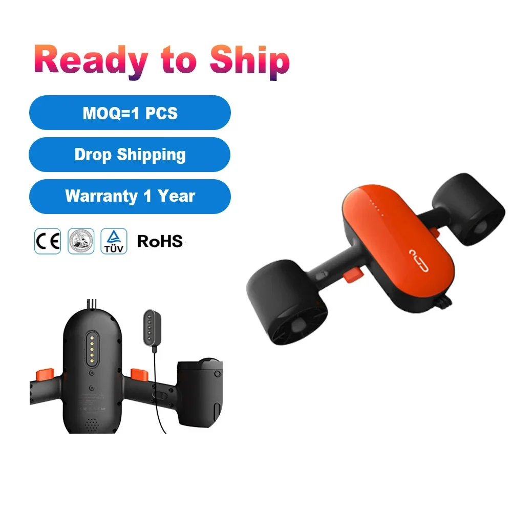 ชุดสกูตเตอร์ใต้น้ำแบบพกพา ปี 2 - Drone Kit Waterproof บทวิจารณ์และราคา