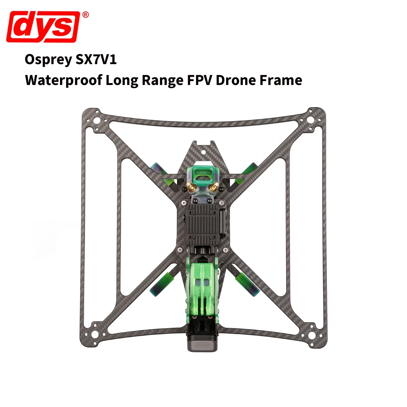 DYS Osprey SX7V1 กรอบโดรน FPV  - Drone Kit Waterproof บทวิจารณ์และราคา