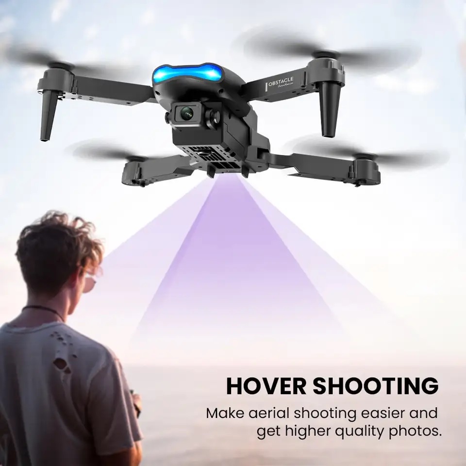 ใหม่ Mini Drone E99 4K WIFI HD - Drone Kit Tricopter บทวิจารณ์และราคา