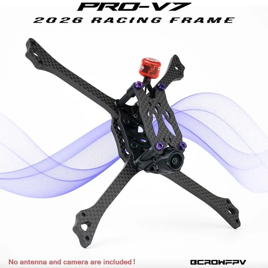 ชุดโครงโดรนแข่ง BCROWFPV PRO-V - Drone Kit Octocopter บทวิจารณ์และราคา