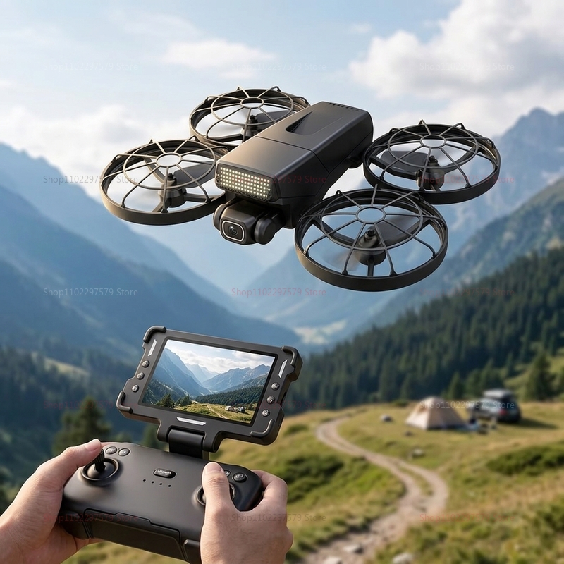 โดรนรุ่นใหม่ M8 GPS 8K ระดับมื - Drone Kit With Camera บทวิจารณ์และราคา