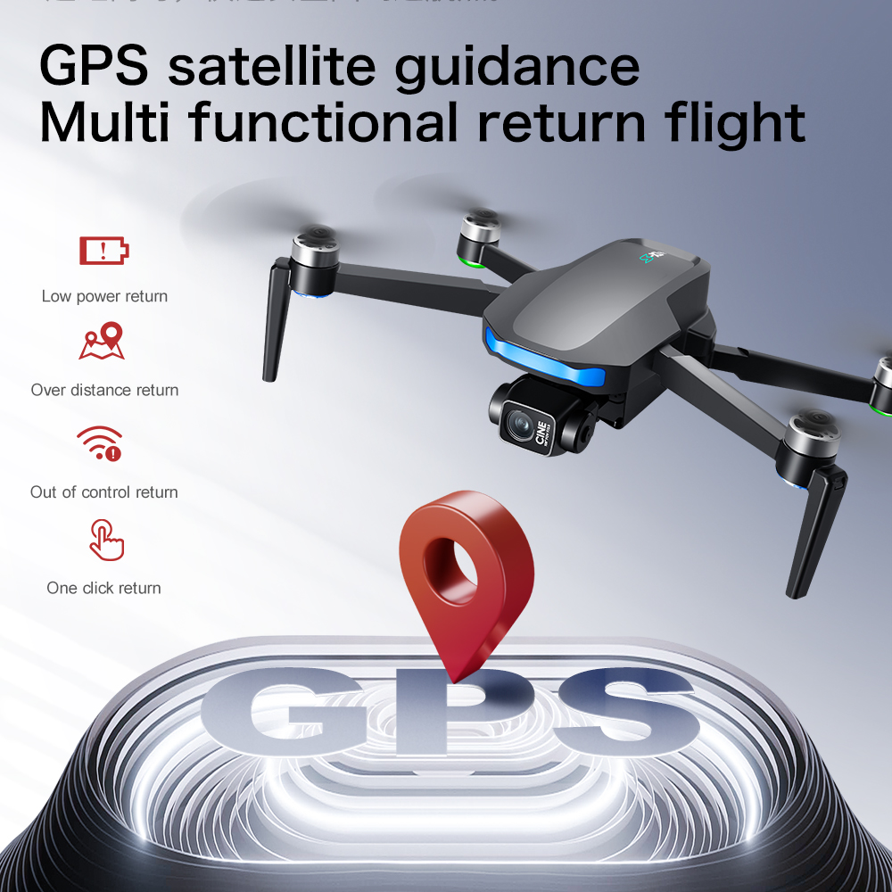 โดรนรุ่นใหม่ S-X1 MAX GPS 8K ร - Drone Kit Professional บทวิจารณ์และราคา