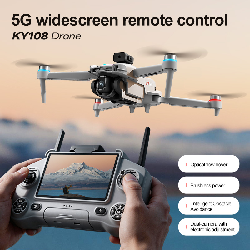 โดรนรุ่นใหม่ KY108 ปี 2026 พร้ - Drone Kit With Camera บทวิจารณ์และราคา